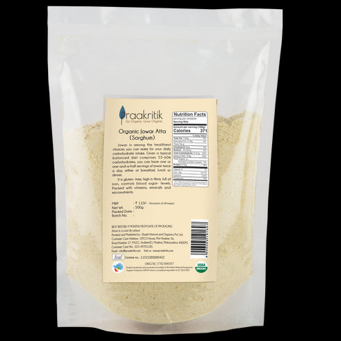 Praakritik Organic Jowar Atta